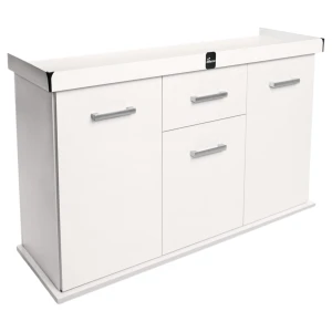 Szafka pod Akwarium Proste Solid 120x40x75cm Biała