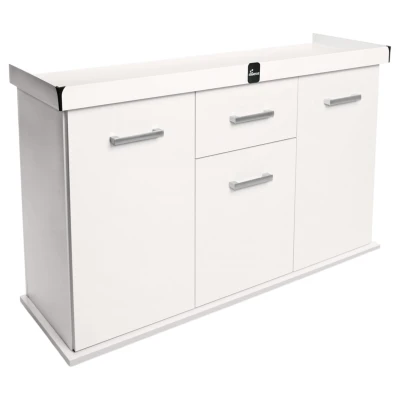 Szafka pod Akwarium Proste Solid 120x40x75cm Biała