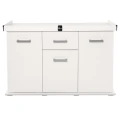 Szafka pod Akwarium Proste Solid 120x40x75cm Biała