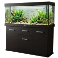 Szafka pod Akwarium Proste Solid 120x40x75cm Czarna