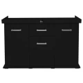 Szafka pod Akwarium Proste Solid 120x40x75cm Czarna