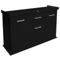 Szafka pod Akwarium Proste Solid 120x40x75cm Czarna