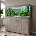 Szafka pod Akwarium Proste Solid 120x40x75cm Dąb Truflowy