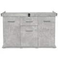 Szafka pod Akwarium Proste Solid 120x50x75cm Beton