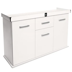 Szafka pod Akwarium Proste Solid 120x50x75cm Biała