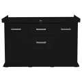 Szafka pod Akwarium Proste Solid 120x50x75cm Czarna
