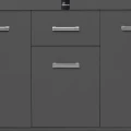 Szafka pod Akwarium Proste Solid 120x50x75cm Grafit