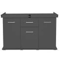 Szafka pod Akwarium Proste Solid 120x50x75cm Grafit