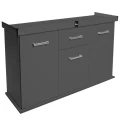Szafka pod Akwarium Proste Solid 120x50x75cm Grafit