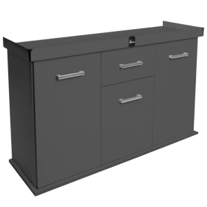 Szafka pod Akwarium Proste Solid 120x50x75cm Grafit