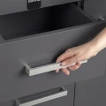 Szafka pod Akwarium Proste Solid 120x50x75cm Grafit