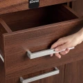 Szafka pod Akwarium Proste Solid 120x50x75cm Orzech