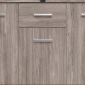 Szafka pod Akwarium Proste Solid 120x50x75cm Dąb Truflowy