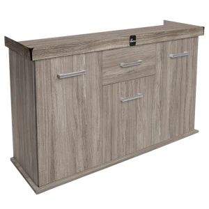 Szafka pod Akwarium Proste Solid 120x50x75cm Dąb Truflowy