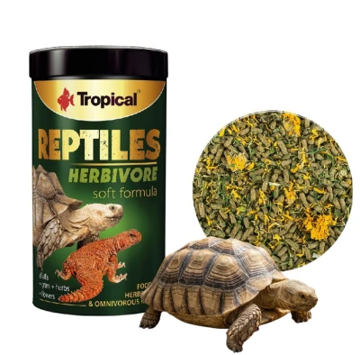 Tropical Reptiles Herbivore Pokarm Dla Roślinożernych i Wszystkożernych Gadów 250ml/65g