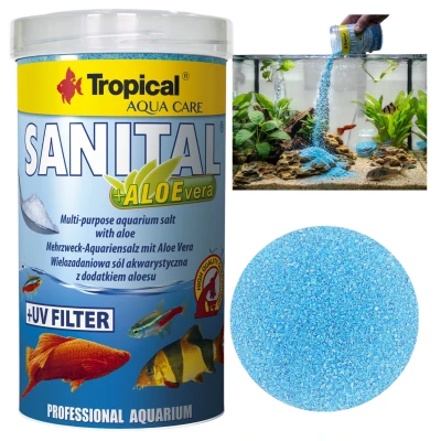 TROPICAL SANITAL + ALOEVERA 500ML/600G Sól Akwarystyczna 80325