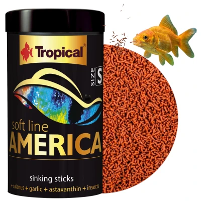 TROPICAL SOFT LINE AMERICA SIZE S 100ml Pokarm Dla Ryb