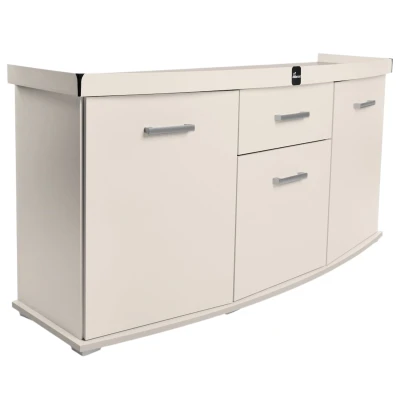 Szafka pod Akwarium Profilowane Owalne Solid 150x50x75cm Szampański