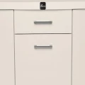 Szafka pod Akwarium Profilowane Owalne Solid 150x50x75cm Szampański