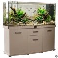 Szafka pod Akwarium Profilowane Owalne Solid 150x50x75cm Szampański