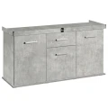 Szafka pod Akwarium Proste Solid 150x50x75cm Beton