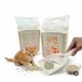 Jerry TOFU Ekologiczny Zbrylający Żwirek Żwir dla Kota Wydajny NATURALNY 2,5kg