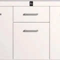 Szafka pod Akwarium Proste Solid 150x50x75cm Biała