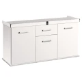 Szafka pod Akwarium Proste Solid 150x50x75cm Biała