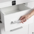 Szafka pod Akwarium Proste Solid 150x50x75cm Biała
