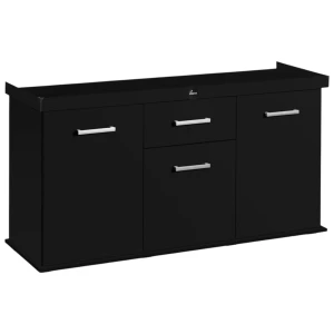 Szafka pod Akwarium Proste Solid 150x50x75cm Czarna