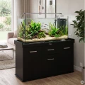 Szafka pod Akwarium Proste Solid 150x50x75cm Czarna