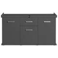 Szafka pod Akwarium Proste Solid 150x50x75cm Grafit