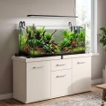 Szafka pod Akwarium Proste Solid 150x50x75cm Szampański