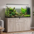 Szafka pod Akwarium Proste Solid 150x50x75cm Dąb Truflowy
