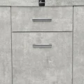 Szafka pod Akwarium Profilowane Owalne Solid 160x60x75cm Beton
