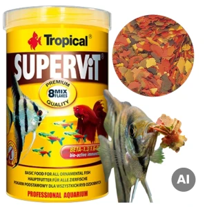 TROPICAL SUPERVIT Pokarm dla Ryb 1000ML/200G 77106