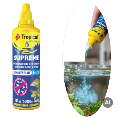 TROPICAL SUPREME 100ml Uzdatniacz Do Wody z Aloesem