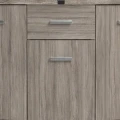 Szafka pod Akwarium Profilowane Owalne Solid 160x60x75cm Dąb Truflowy