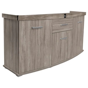 Szafka pod Akwarium Profilowane Owalne Solid 160x60x75cm Dąb Truflowy