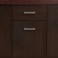 Szafka pod Akwarium Profilowane Owalne Solid 160x60x75cm Wenge