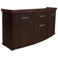 Szafka pod Akwarium Profilowane Owalne Solid 160x60x75cm Wenge
