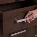 Szafka pod Akwarium Profilowane Owalne Solid 160x60x75cm Wenge