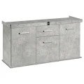 Szafka pod Akwarium Proste Solid 160x60x75cm Beton