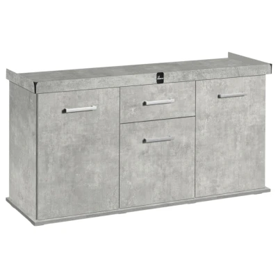 Szafka pod Akwarium Proste Solid 160x60x75cm Beton