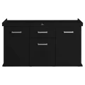 Szafka pod Akwarium Proste Solid 160x60x75cm Czarna