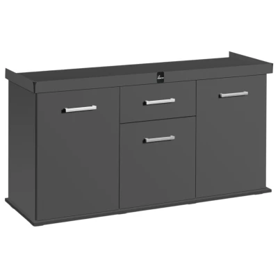 Szafka pod Akwarium Proste Solid 160x60x75cm Grafit