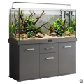 Szafka pod Akwarium Proste Solid 160x60x75cm Grafit