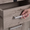 Szafka pod Akwarium Proste Solid 160x60x75cm Dąb Truflowy