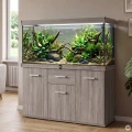 Szafka pod Akwarium Proste Solid 160x60x75cm Dąb Truflowy