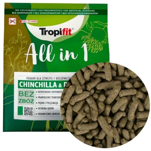 TROPIFIT ALL IN 1 CHINCHILLA & DEGU Pokarm dla Szynszyli i Koszatniczek  1,75kg 50515